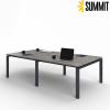 SP-1 2600х1200 Бетон Чикаго светло-серый/Графит муар/Без розеток