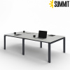 SP-1 2600х1400 Белый Премиум/Графит муар/Без розеток