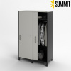 QG-1 1200х550х1930 Белый Премиум/Черный муар/Матовый черный/без замка