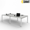 SP-1 2200х1200 Белый Премиум/Белый муар/Без розеток